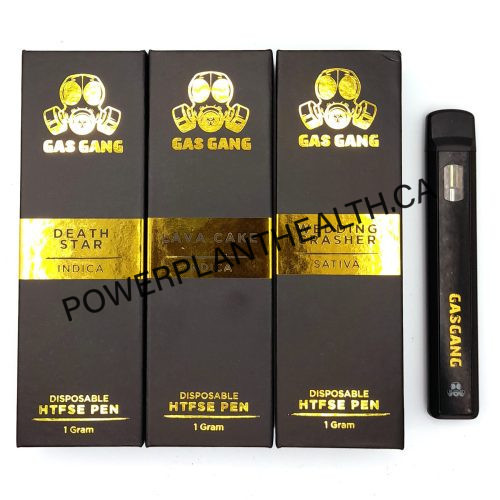 Gas Gang HTFSE Vape Pen with full-spectrum extract for bold flavor and enhanced effects