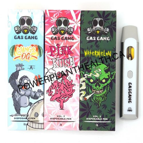 Gas Gang Vape cartridge with sleek design, compact size, and premium extract for a smooth, flavorful experience.