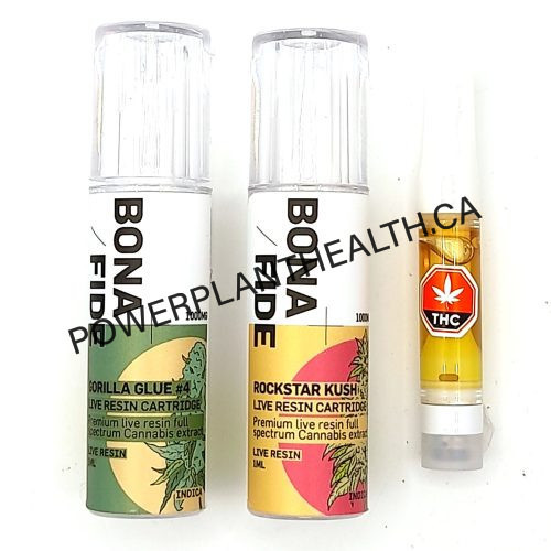 Bonafide Sauce Cartridge featuring full-spectrum live resin for premium vaping.