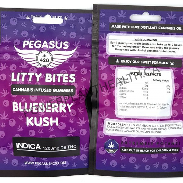 Pegasus420 1200mg Litty Bites Gummy - Image 6