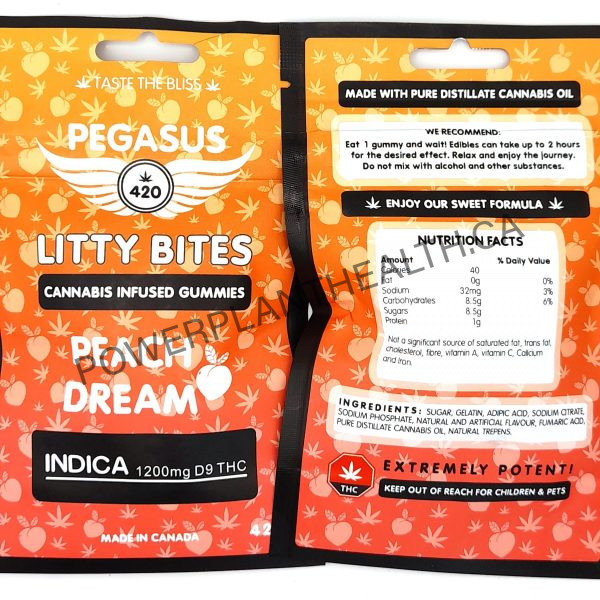 Pegasus420 1200mg Litty Bites Gummy - Image 2