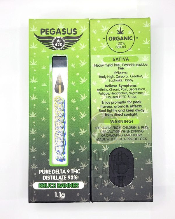 Pegasus420 1.1g Organic Preheat Vape - Image 5