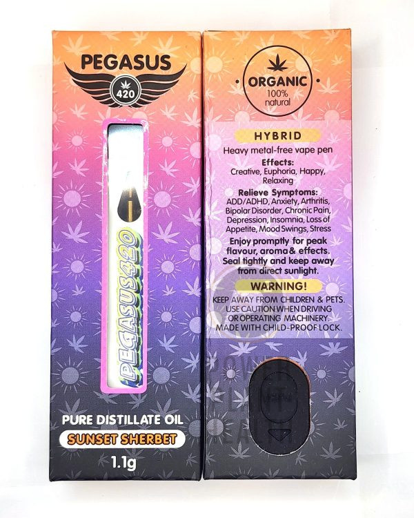 Pegasus420 1.1g Organic Preheat Vape - Image 4