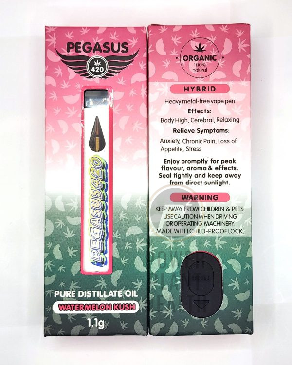 Pegasus420 1.1g Organic Preheat Vape - Image 3