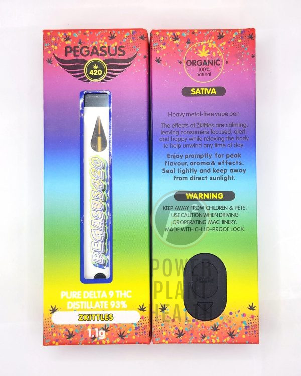 Pegasus420 1.1g Organic Preheat Vape - Image 2