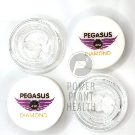 Pegasus420 THCA Diamonds premium cannabis concentrate in crystalline form