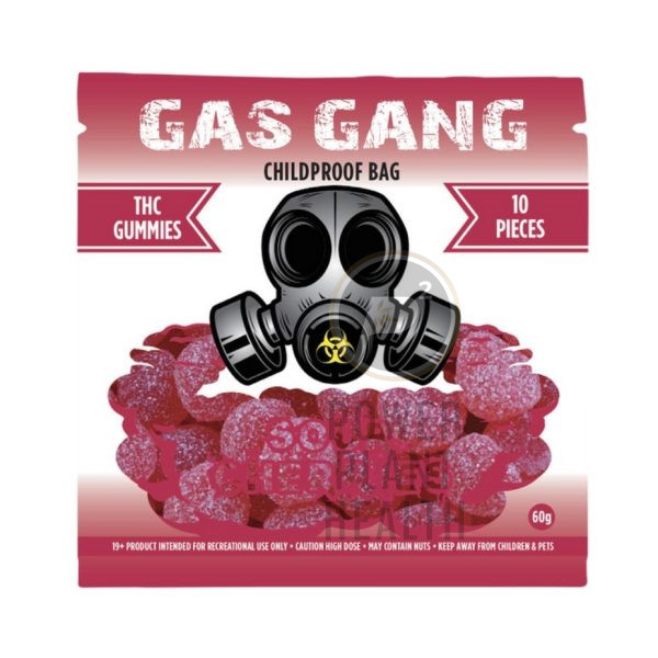 Gas Gang 500mg Gummy with fruity flavors, premium CBD, and calming effects for stress relief and improved sleep.