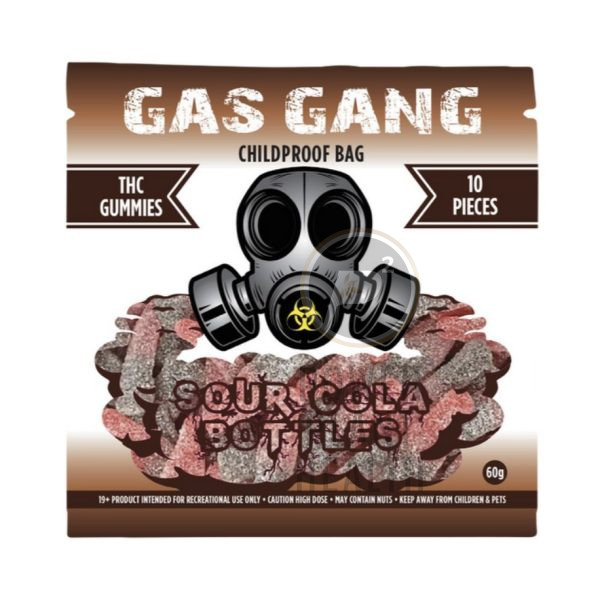 Gas Gang 500mg Gummy with fruity flavors, premium CBD, and calming effects for stress relief and improved sleep.