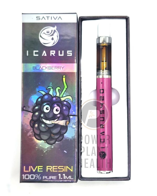 Icarus420 1.1g Live Resin Vape - Image 10