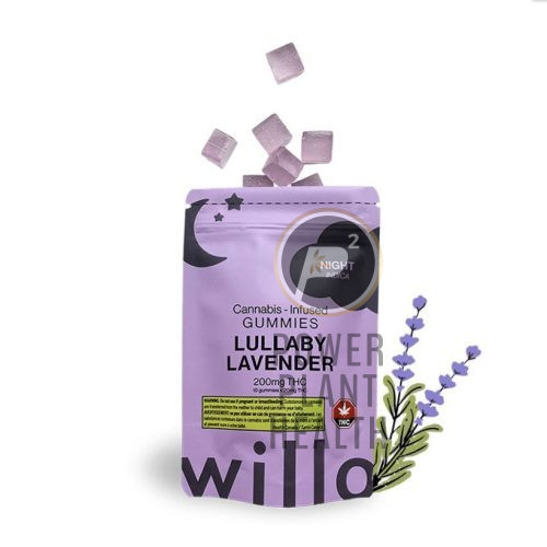 Willo 200mg Gummy infused with THC for a delicious and uplifting cannabis experience