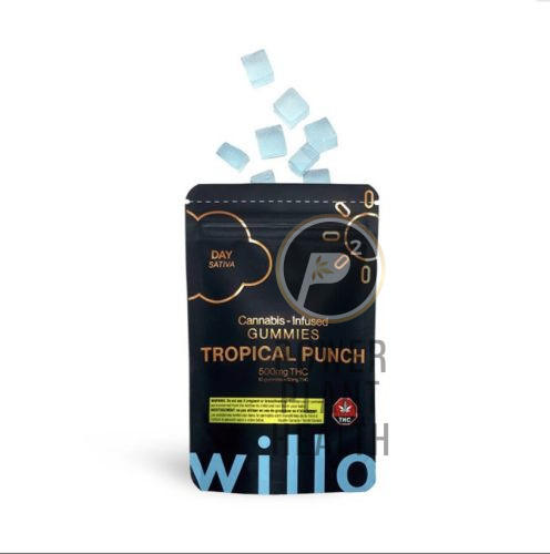 Willo 500mg Gummy THC edibles with fruity flavors and consistent dosing