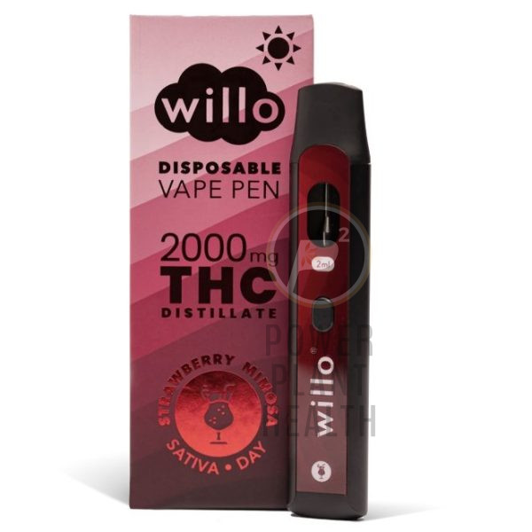 Willo 2000mg Vape with sleek design and bold flavor options