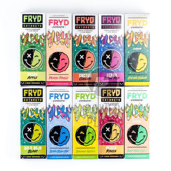 FRYD Extracts 2g Vape with premium distillate and bold flavor options