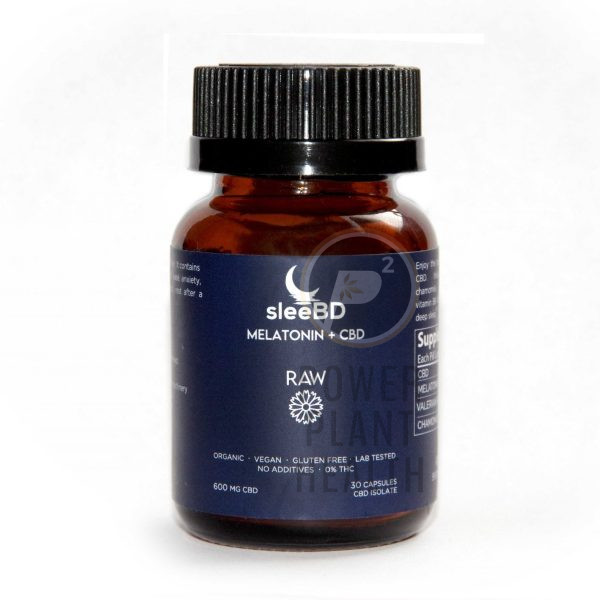 SleeBD Isolated CBD Capsule with precise dosing and pure CBD for relaxation and stress relief