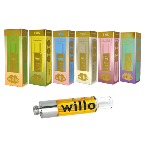 Willo 1100mg Vape Cartridge offering smooth flavor and powerful potency