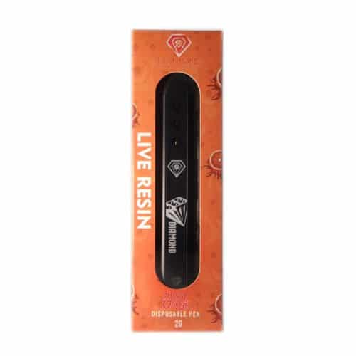 Diamond Concentrates 2g Live Resin Vape with sleek design and premium cannabis extract for bold flavor and smooth hits