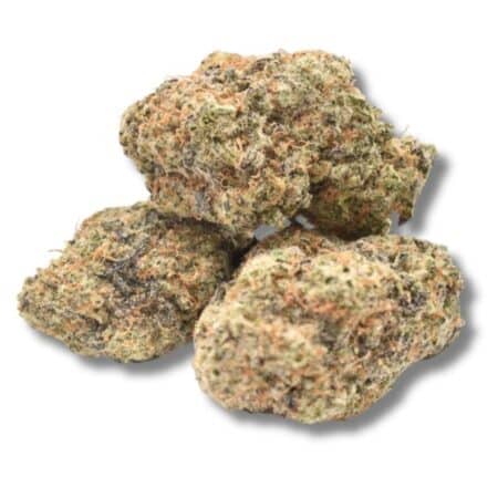 Super Lemon Haze buds with vibrant green color, citrus aroma, and a coating of resinous trichomes